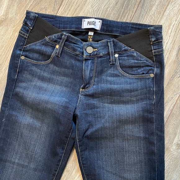 NWOT Paige vertugo ultra skinny Maternity jeans - Picture 7 of 9